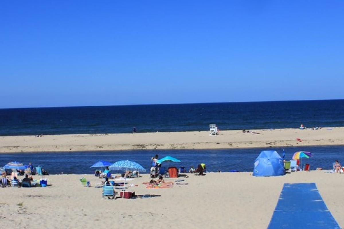 People at Head of the Meadow Beach 3