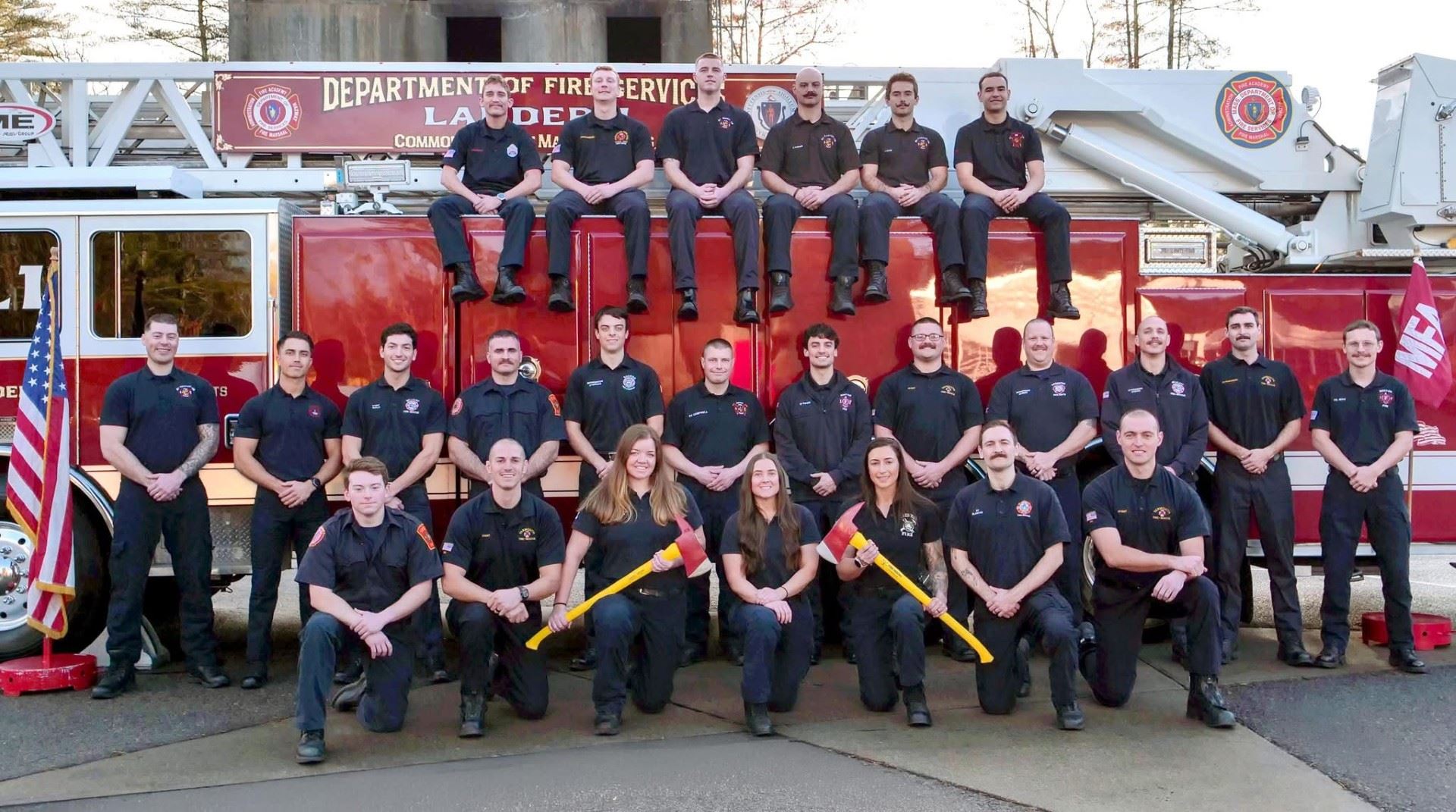 Truro Fire BW37 Massachusetts Department of Fire Services Firefighting Academy Graduation