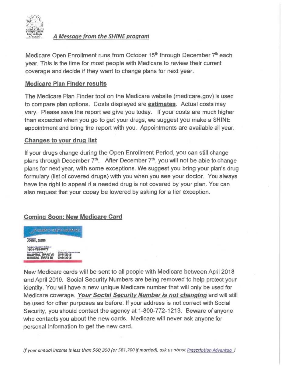 A Message From the Shine Program