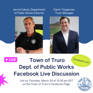 DPW Facebook Live Event Thursday, March 28 at 12:30 pm
